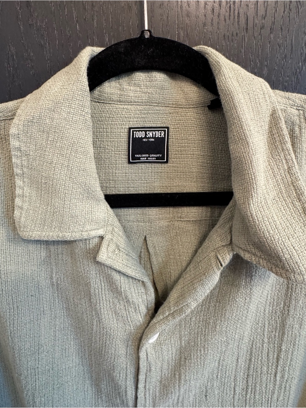 Todd Snyder - button up shirt- M - Picture 2 of 6